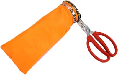 Fruitplukmand - Fruitplukker Accessoire - Herbruikbaar Tuinieren - Draagbare Plukzak - 30 x 25 x 8 cm - Oranje