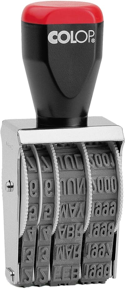 Colop 07000 - Datumstempel - Datum Stempel met draaibare datum - Snelle Levering