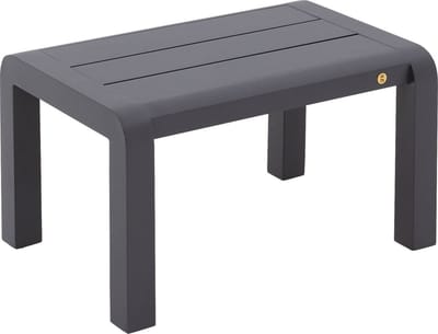 Goossens Salontafel Voor Buiten Yngvar - Aluminium - Grijs