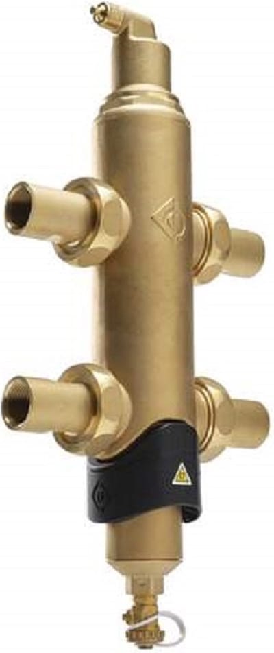 Spirotech SpiroCross hydraulische verdeler 1" binnendraad met afscheider en magneet 3651604