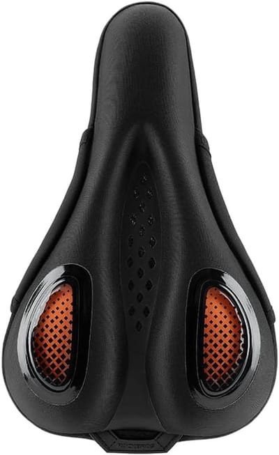 Comfortabel Fietszadel Kussen Gel en Traagschuim - Waterdicht & Ademend voor Heren en Dames