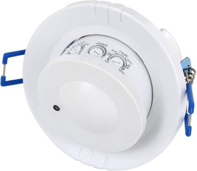 360° Draaibare HF Radar Bewegingssensor voor LED Lampen 1W-1200W 230V