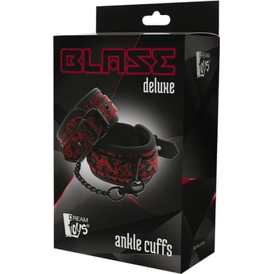 Dreamtoys Blaze deluxe Ankle Cuffs Handboeien - Rood