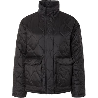 ESMARA Dames lightweight-gewatteerd jack (Zwart, XS (32/34))