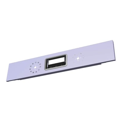 AEG controlepaneel, inox, 60cm,LUX,2K 140123340055