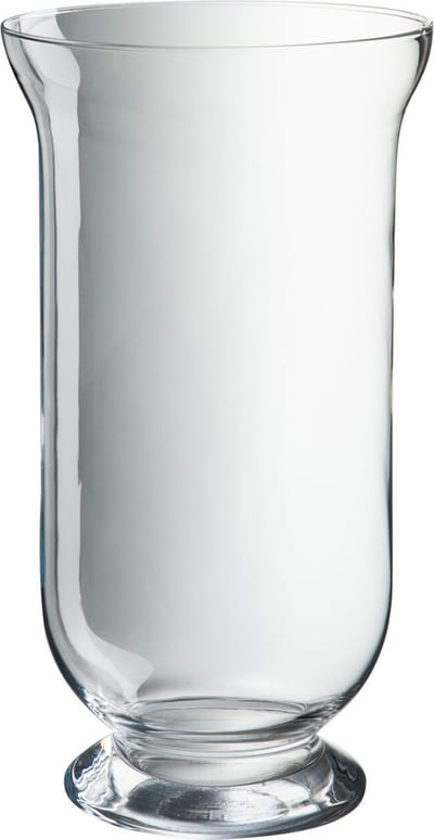 J-Line windlicht Klassiek Klaar - glas - transparant
