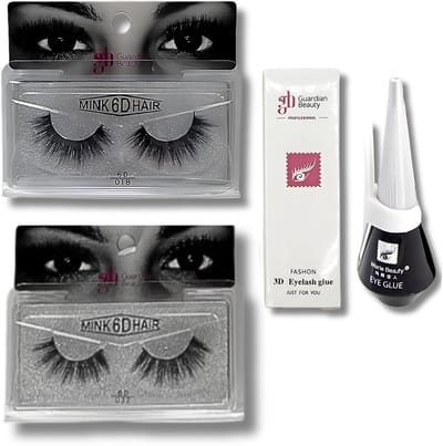 Guardian Beauty Wimpers Set - 6D Volume - #018 / #032 - Met 3D Wimper Lijm - Wimpers Extensions