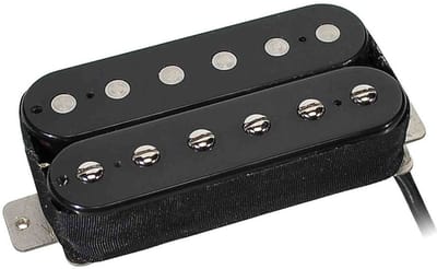 Boston PHB-90-BBK Humbucker Pickup - Alnico 5 bar-magneet, 4-aderige bedrading, gewaxte Formvar draad