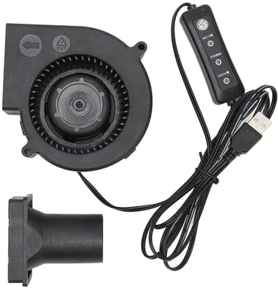Dailygoody - Koelventilator - USB Ventilator - 3 Snelheden - 60mm Luchtinlaat - Turbo Koeling - Compact Model - Geschikt voor Thuis en Kantoor