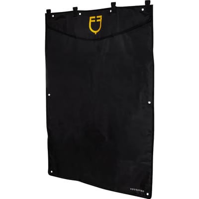 Boxgordijn met geborduurd logo Equestro Long