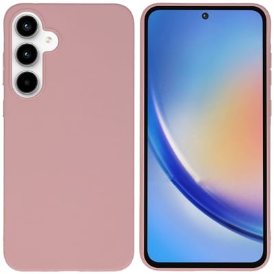 imoshion Hoesje - Geschikt voor Samsung Galaxy A35 - Color Backcover - Dusty Pink