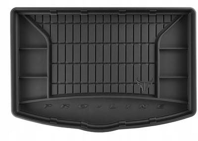 Toyota - Yaris III 2011-2020 - Bagagemat - Rubber TPE - Hoog opstaande rand