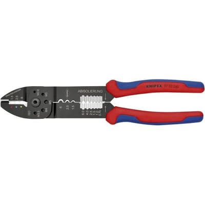 Knipex 97 32 240 Krimptang Geïsoleerde kabelschoenen, Geïsoleerde connectoren (male) 1.5 tot 6 mm²