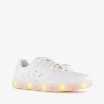 Scapino unisex sneakers wit met lichtjes - Maat 36 - Uitneembare zool