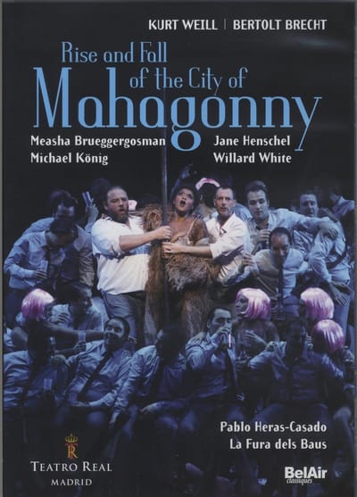 Choir And Orchestra Of Teatro Real - Weill: Rise And Fall Of The City Of Mahagonny (DVD)