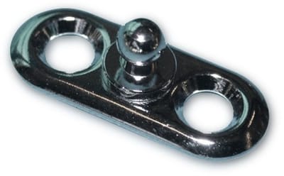 Veiligheidssluiting onderste deel 27x11mm