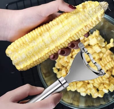 CHPN - Maisstripper - Maispeller - Mais kaal maken - Maïs-Hulp - Keuken accessoire - Mais - Eenvoudig maiskolf pellen - Corn stripper