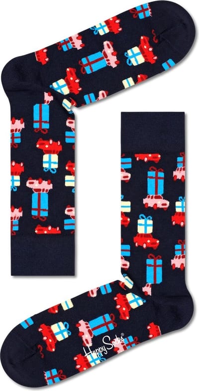 Happy Socks Holiday Shopping Sock - unisex sokken - Unisex - Maat: 41 - 46