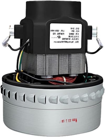 Stofzuigermotor - Zuigmachine Motor - Stofzuiger Reparatie - Krachtige 1500W Motor - 220mm Diameter - Zwart