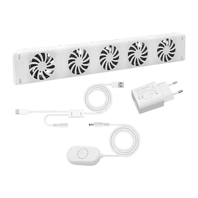 Quality Heating QH Turbo Booster radiator ventilator single set