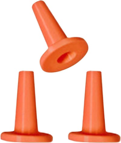 Kit pluggen - Kit dopjes - Kit bewaren - Lekvrije pasvorm - 3 stuks - Meerkleurig