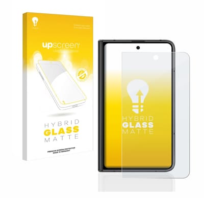 upscreen - Screenprotector voor Google Pixel Fold (Extern Beeldscherm) - Folie Beschermfolie Beschermglas matte