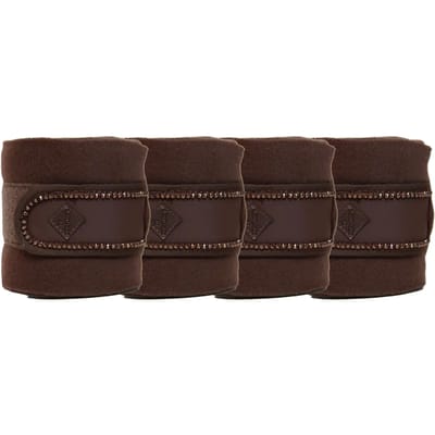 Kentucky Horsewear - Polar Fleecedeken Polos Pearls - Bruin - Maat Full
