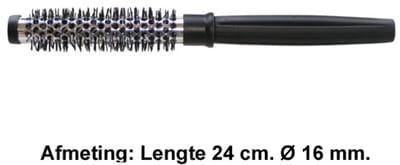 Rojafit - Lichtgewicht Föhnborstel - Lengte 24 cm. Ø 16 mm.