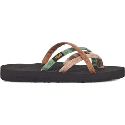 Teva W OLOWAHU MIXED B Dames Slippers - MAPLE SUGAR MULTI