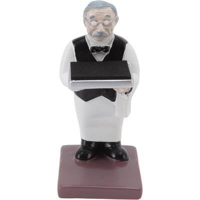 Horloge Display Standaard Hars Schattig Figuur Model Modern Multifunctioneel Horloge Houder Rek voor Sieraden black