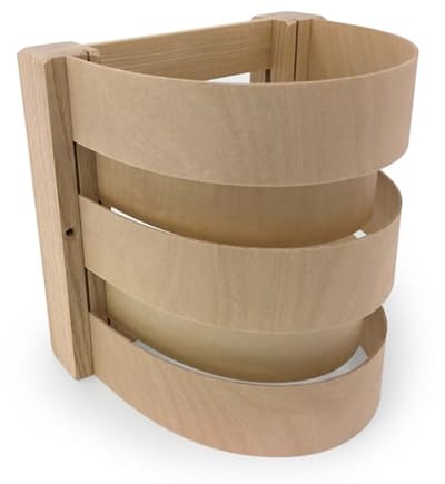 Halfronde Sauna Lampenkap voor Ontspanning - Ideaal voor Sauna-ervaringen (20 x 19,5 x 16,5 cm)
