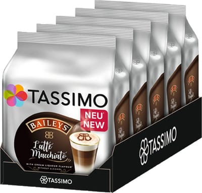 Tassimo - Baileys Latte Macchiato - 5x 8 T-Discs
