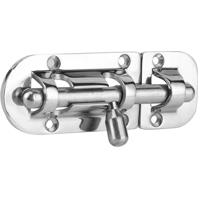 Rondslot Roestvrij Staal Marine Boot Cabinedeur Luik Vergrendeling Marine Beslag 110 x gray