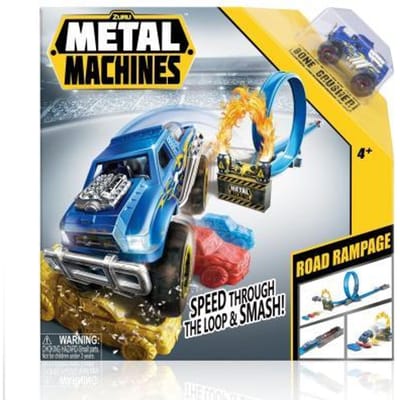 Zuru Metal Machines Road Rampage + Monstertruck