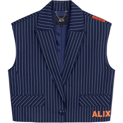 Alix The Label Striped waistcoat -