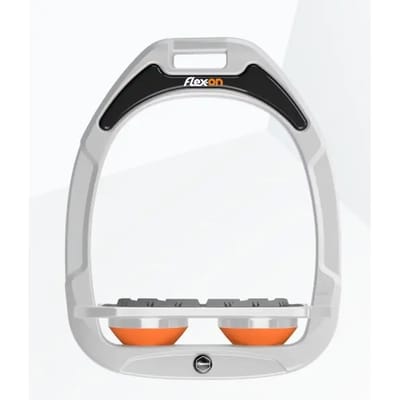 Plat Grip Steigeraars Wit/Grijs/Oranje Flex-On Green Composite