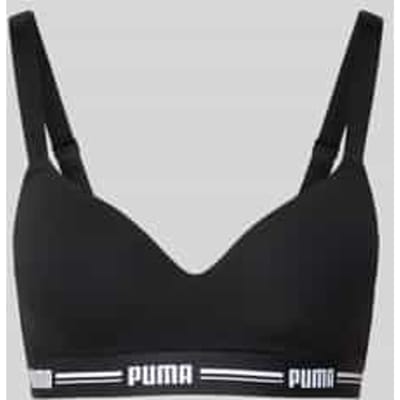 PUMA - Maat XL - Padded Top Beha - Zwart