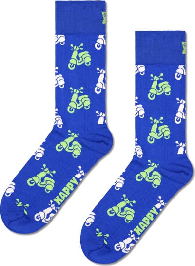 Happy Socks Scooter Sock - unisex sokken - navy - Unisex - Maat: 41 - 46