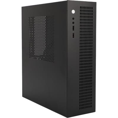 MATX ITX Mini PC Behuizing USB2.0 Interface Dubbele Koelventilator Ondersteuning SSD HDD Kleine Computer Behuizing met