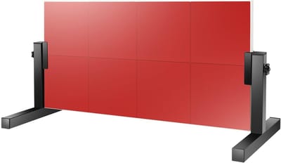 Tafeltennis Plank - Pingpong Terugslag - Thuistraining - 360° Verstelbaar - 665 x 335 cm - Rood Zwart