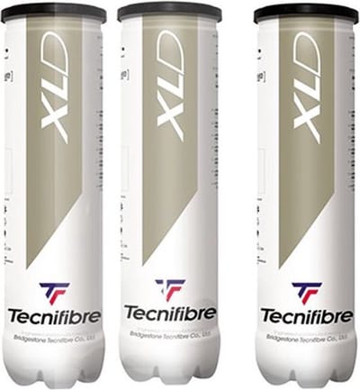 Tecnifibre - XLD - Tennnisballen - 12 stuks - Geel