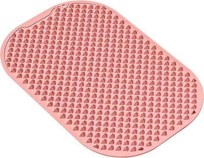 Voetmassagemat - Reflexologie pad - Vermoeidheid verminderen - Stimuleert sensorische zones - 51 x 39 cm - Zwart