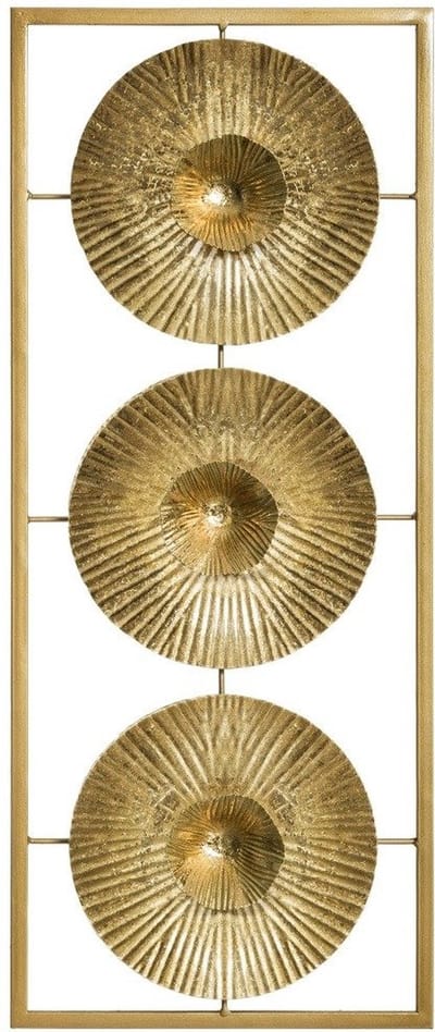 Atmosphera Wanddecoratie met paraplumotief in lijst 25 x 61 cm