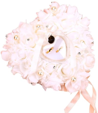 Byshayne- Ringkussen Bruiloft - Ringdoosje Huwelijk - Gastgeschenk - Ringkussen Medisch - Ringkussen Stuitje - Hoogwaardige Kwaliteit - Ringdoos