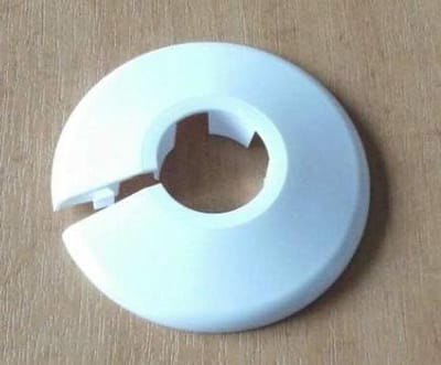 Radiator Pijpkragen - Plastic Covers - Verwarming Afwerken - Verschillende Maten - 28mm - Wit