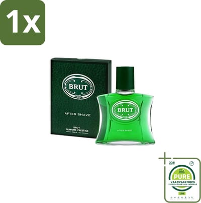 1 x Brut for Men – Aftershave Lotion – 100 ml - Aftershave - Herenverzorging - Klassieke Geur - Scheren - Huid Verzorgen