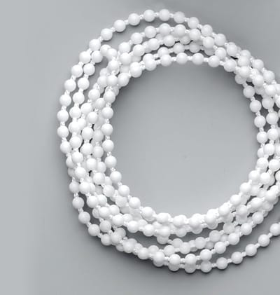 Ketting voor Rolluiken - Wit - 300 cm