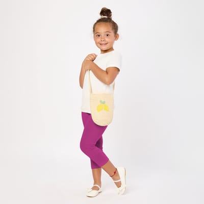 Merry Style MS-MS10-131-LE Meisjes Leggings - Sport - Vrijetijdsbroek - Lang- Viscose - Sporbroek - Yogabroek - Fuchsia2 - 158