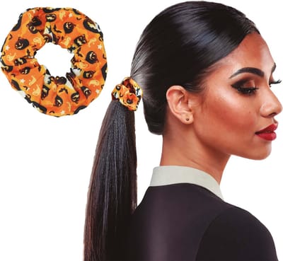 Fiestas Guirca - Haarelastiek Pumpkins - Halloween - Halloween accessoires - Halloween verkleden