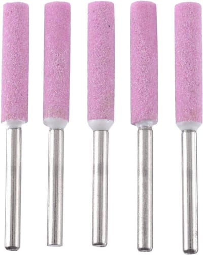 Kettingzaag Slijpers - Slijpstenen - Kettingzaag Onderhoud - Set van 5 stuks - 4.8mm Diameter